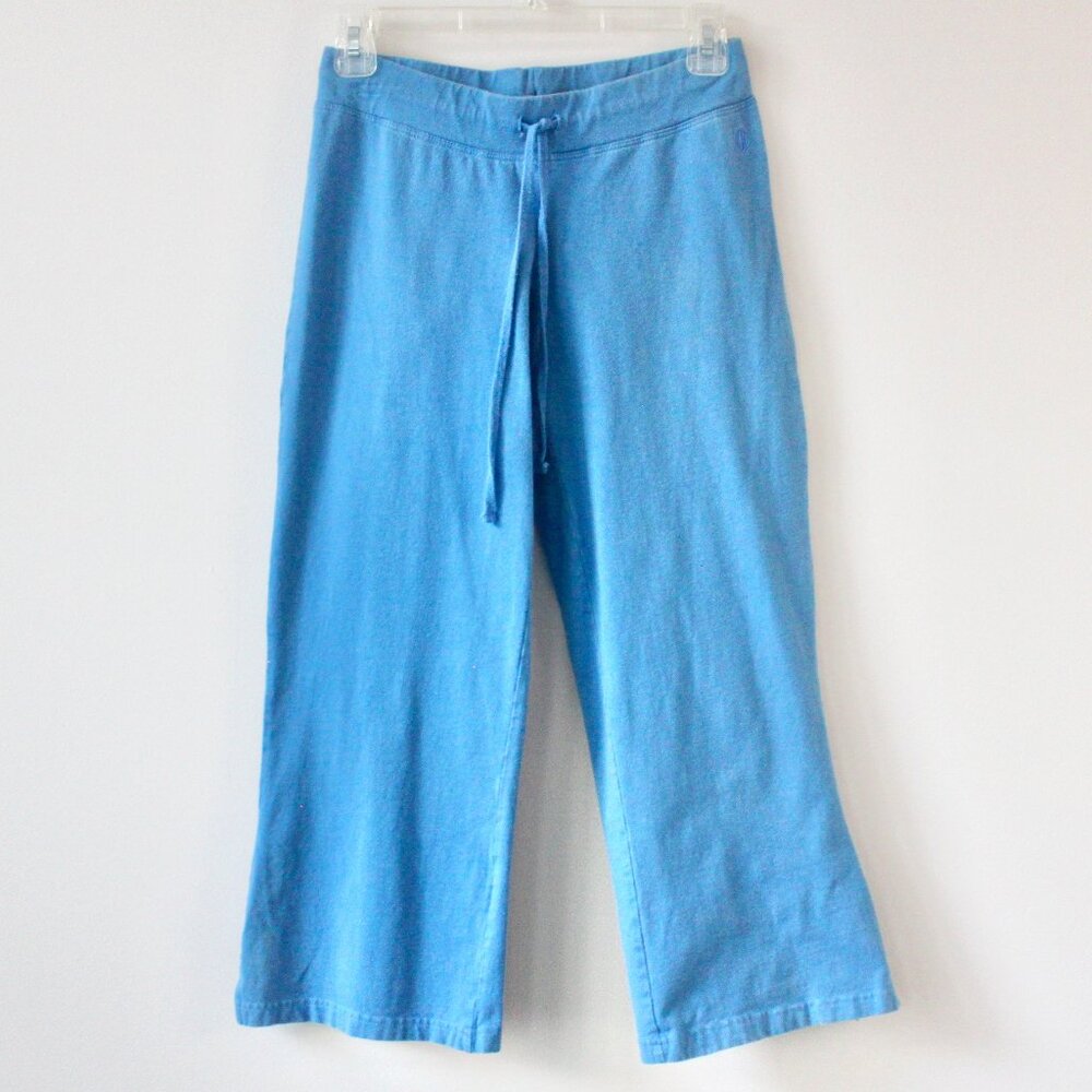Patagonia Water Girl Organic Cotton Blue Adjustable Drawstring Pants Extra Small